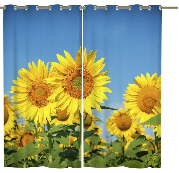 oesenschal-sonnenblumen-set-2teilig